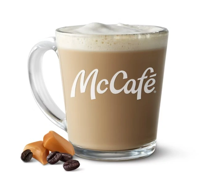 McCafé Caramel Latte