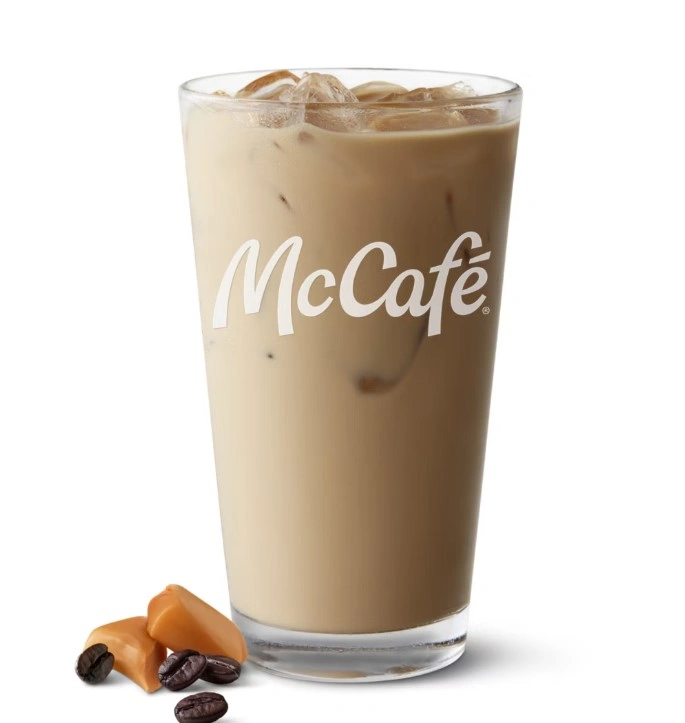 McCafé Iced Caramel Latte